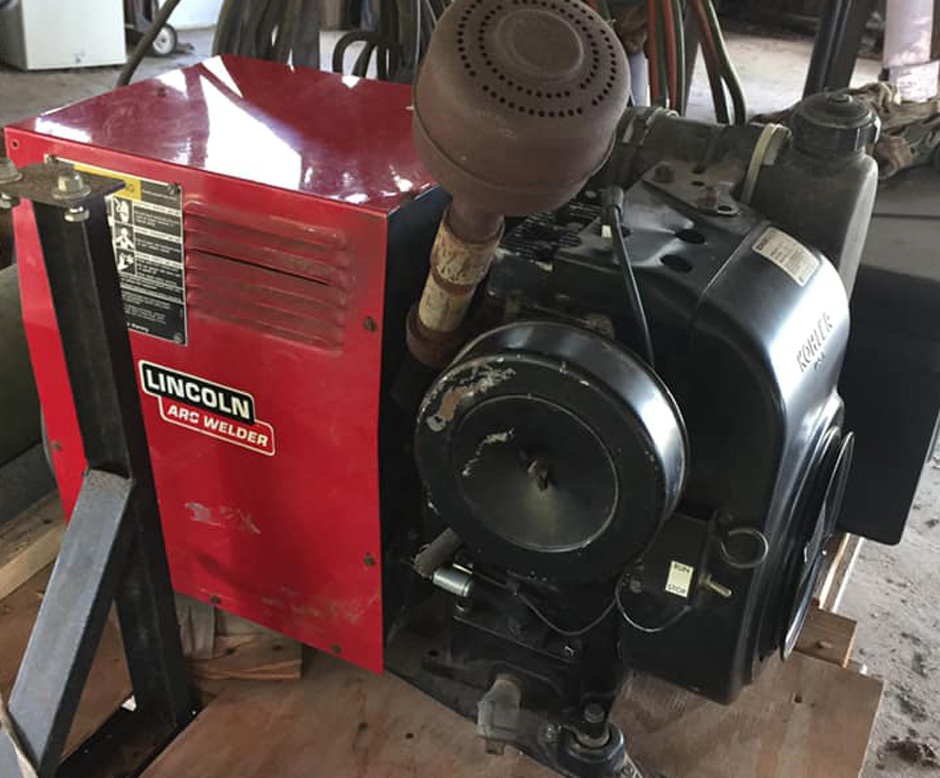 welding machine service and repair example - lincoln arc welder